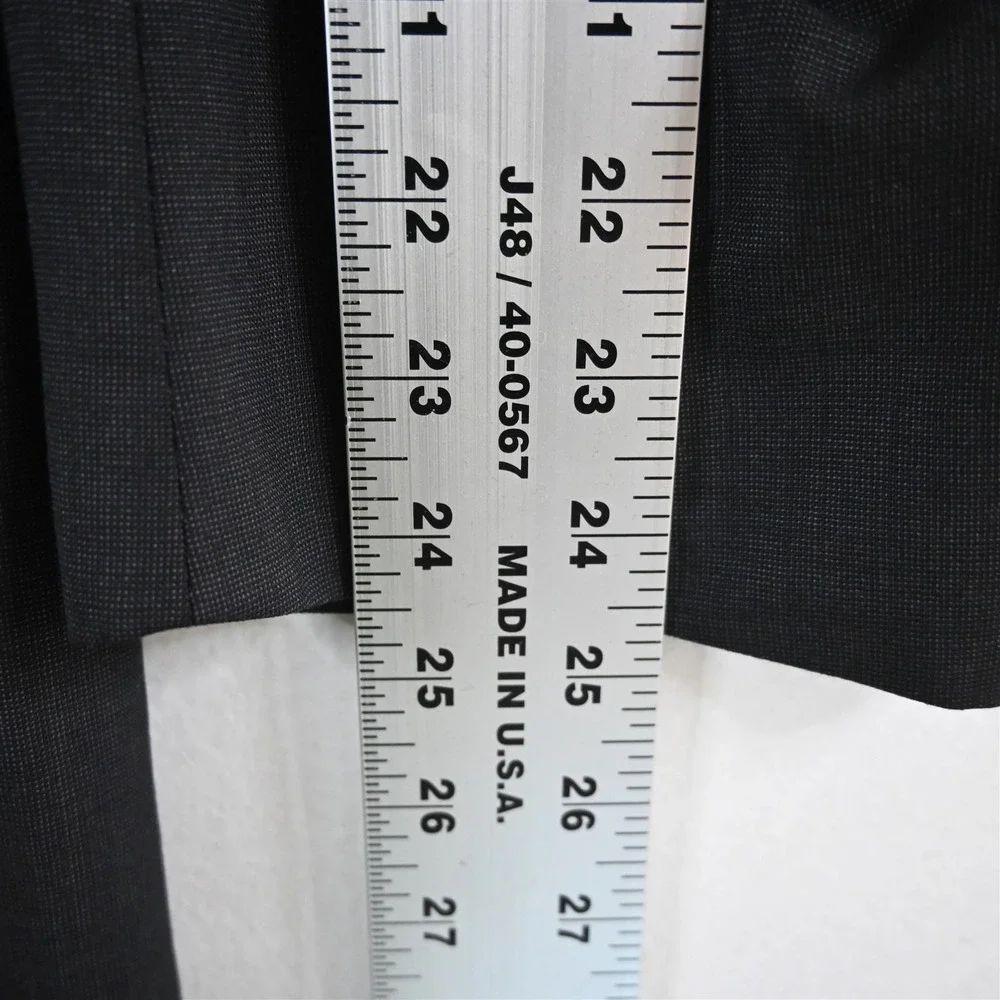 Jos. A. Bank‎ 48R Dark Gray 100% Wool Mens Blazer Suit Jacket Sport Coat_9